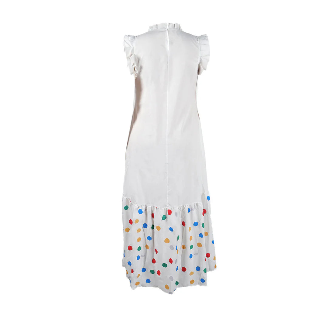 Plus Size Sleeveless Printed Dresses