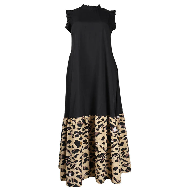 Plus Size Sleeveless Printed Dresses