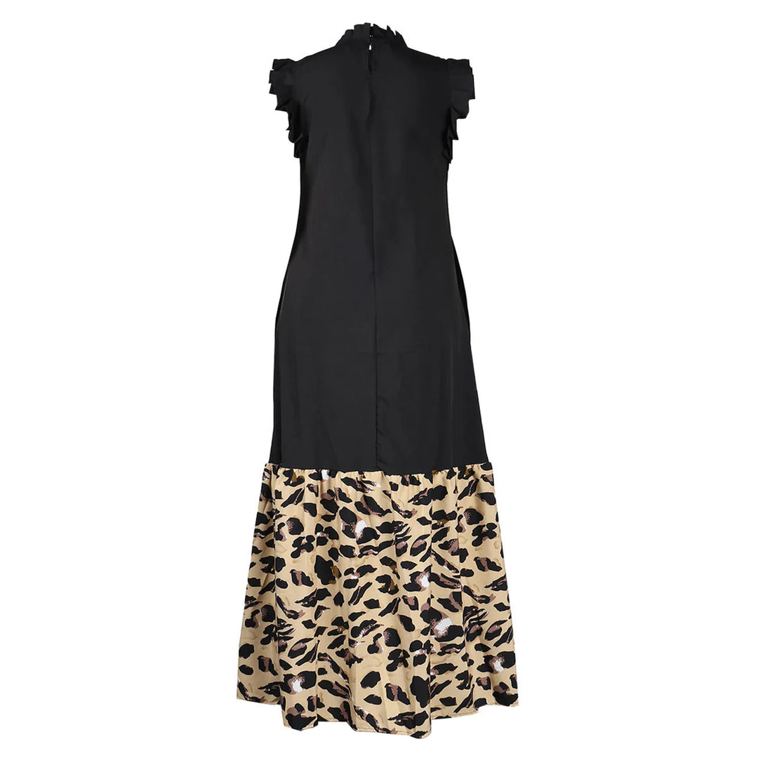 Plus Size Sleeveless Printed Dresses