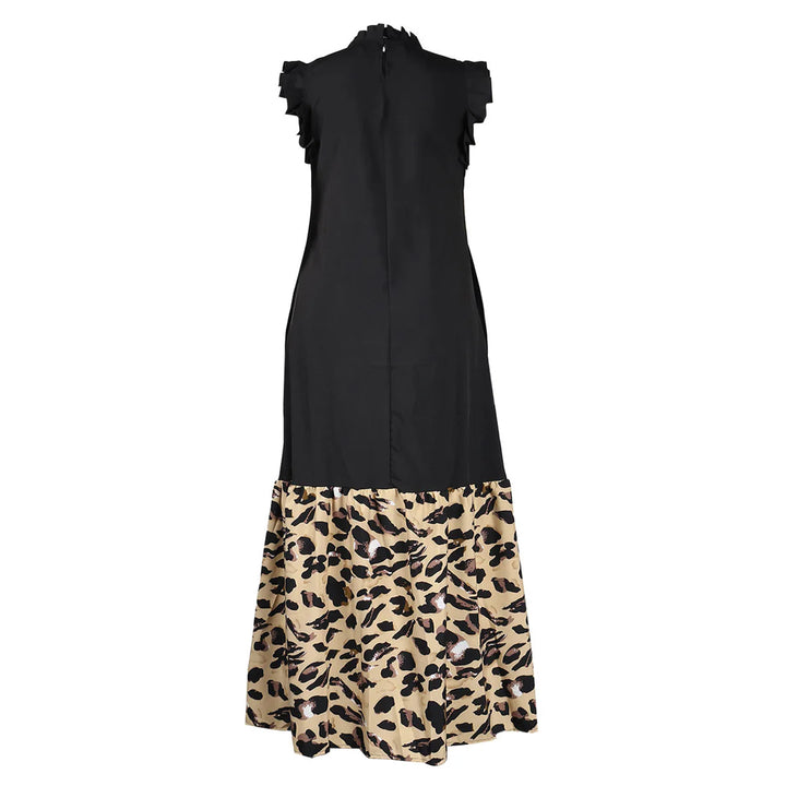 Plus Size Sleeveless Printed Dresses