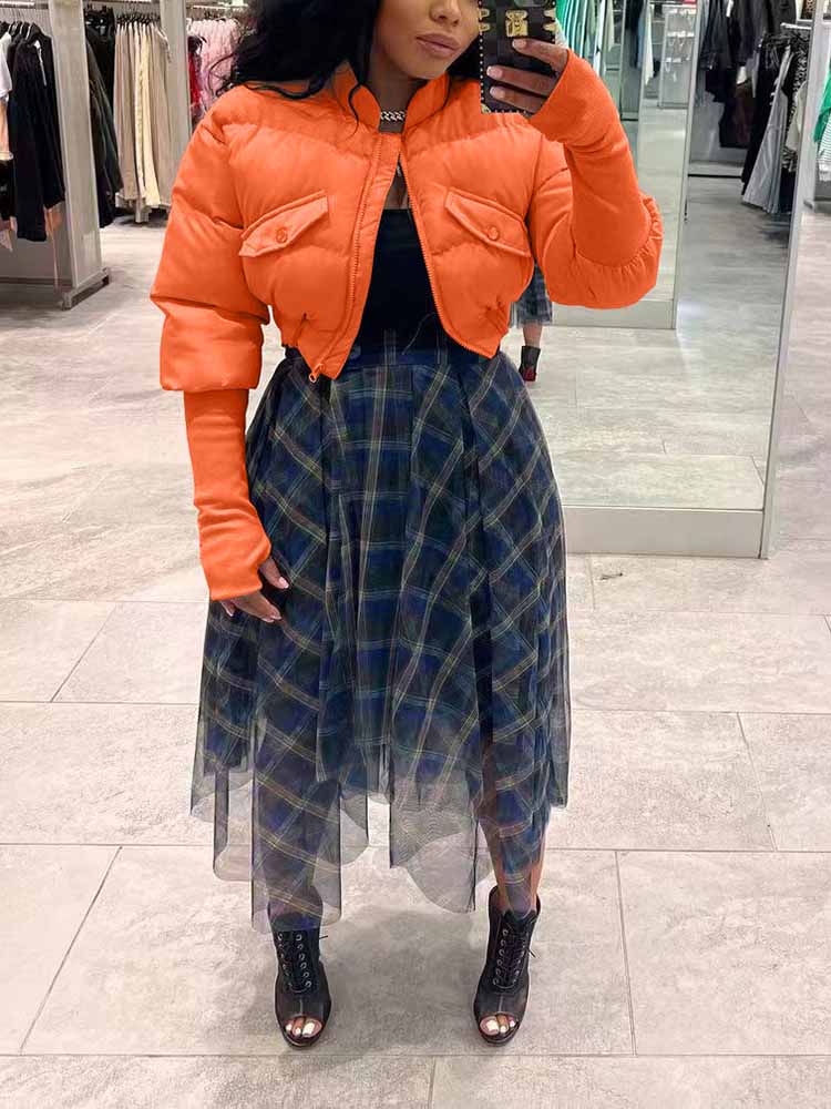 Crop Puffer Jacket