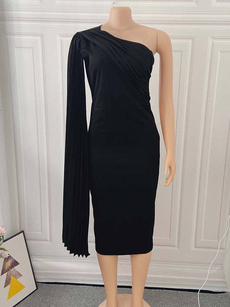 One-Shoulder Elegant Dress