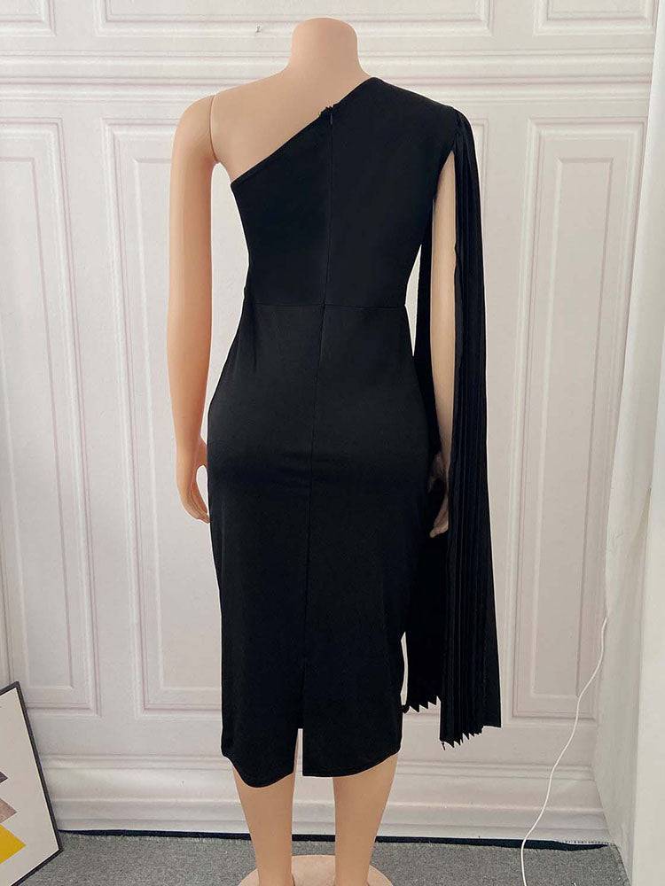 One-Shoulder Elegant Dress