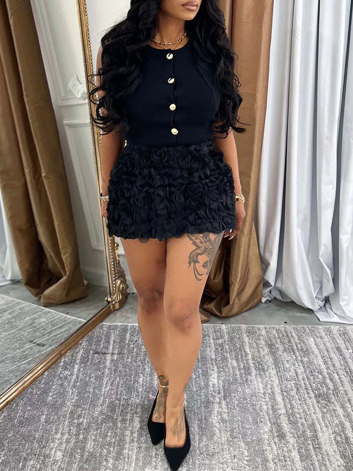 Bloom Floral Skirt Set