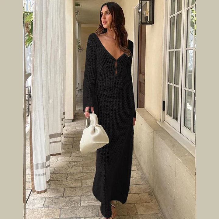 Beach Crochet Maxi Dress