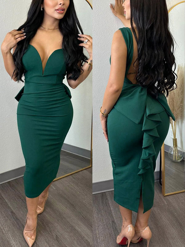 Fabulous Bow Back Dress